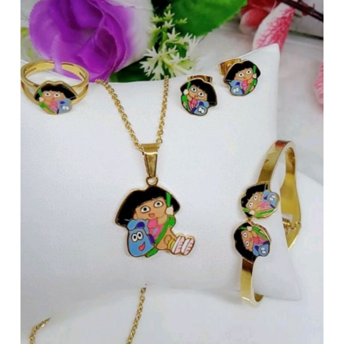 kalung set liontin kendari