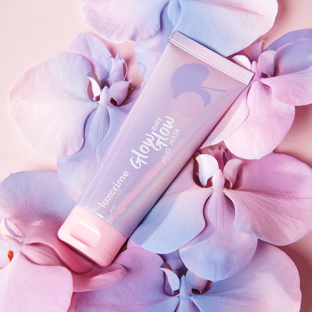 LUXCRIME X AWKARIN Glow Baby Glow Mud Mask