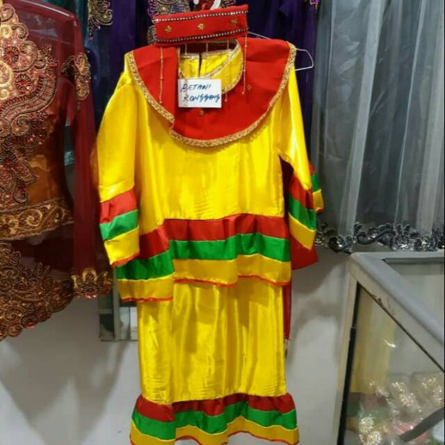  Baju  adat  betawi  baju  tari  ronggeng dewasa Shopee 