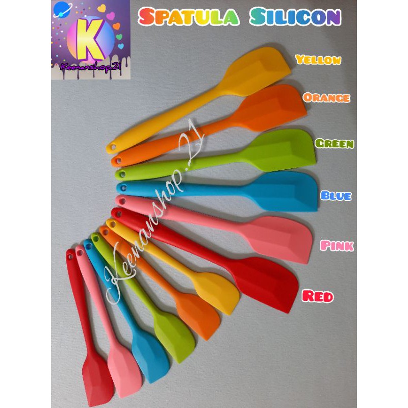 SPATULA SOLET SILICONE TAHAN PANAS/ SODET SILICONE ANTI LENGKET