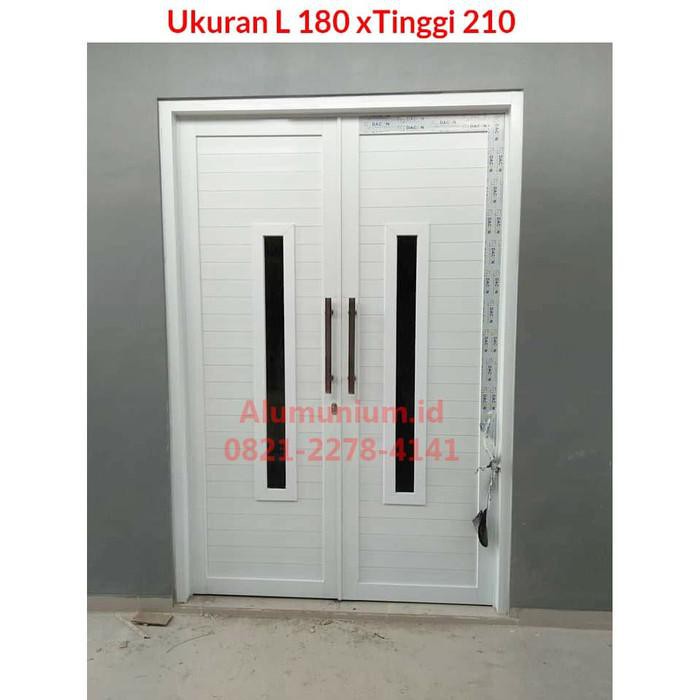 Pintu Utama Alumunium / Pintu Minimalist / Pintu Utama Elegan PU01