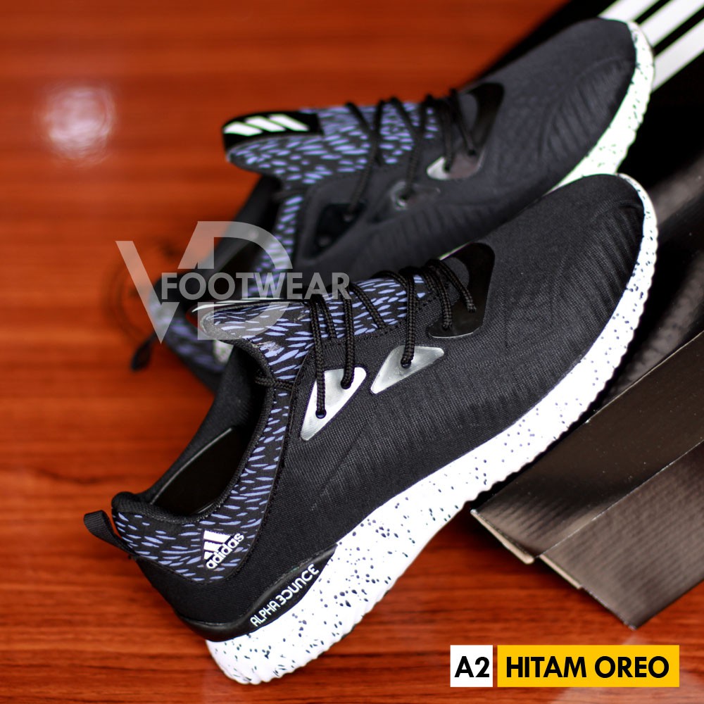 SEPATU ADIDAS PRIA ALPHABOUNCE 2 SNEAKERS CASUAL COWOK