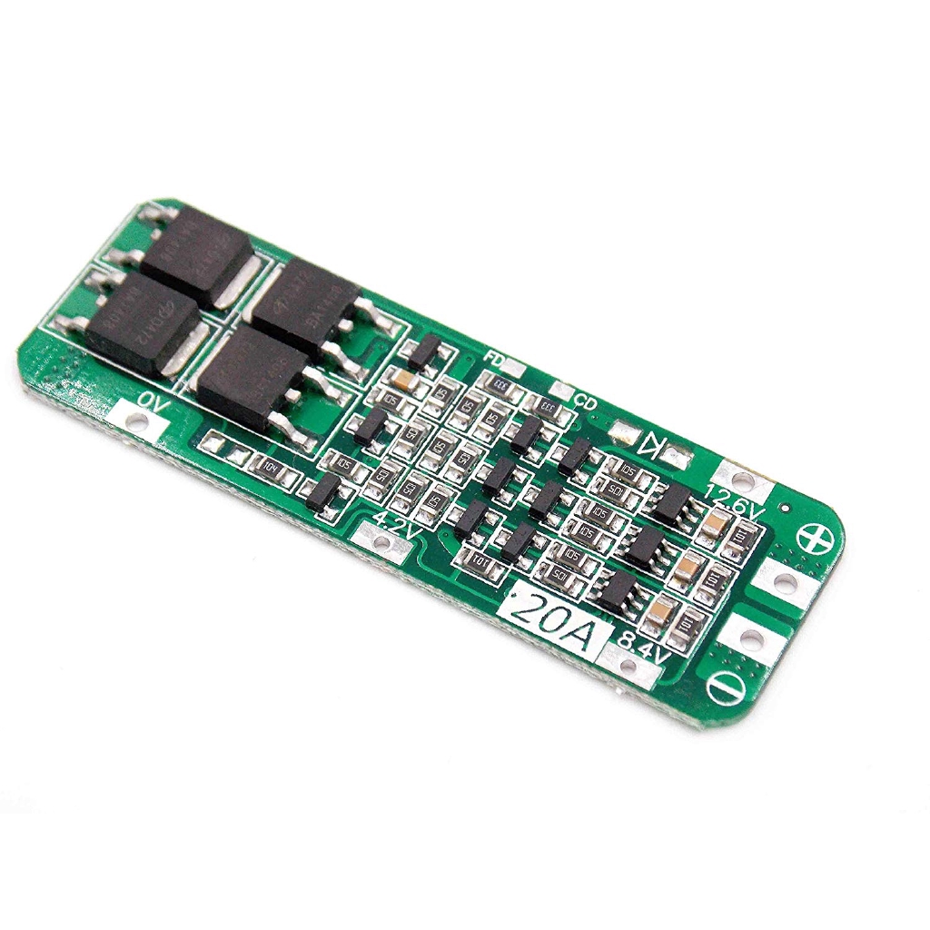 [MDL-9017] 3S 20A LI-ION LITHIUM BATTERY 18650 CHARGER PROTECTION BOARD 12.6V