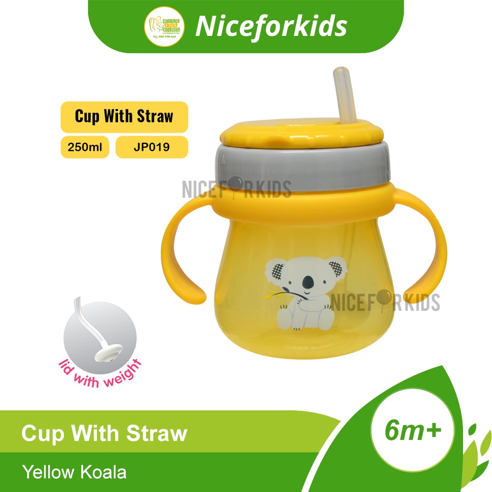 Baby Safe Training Cup Weighted Straw ( JP019 )