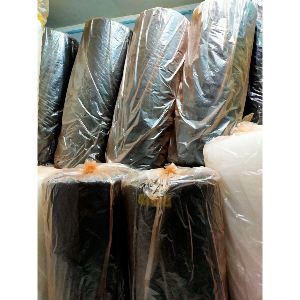 BUBBLE WRAP ROLL 125x 50 M HITAM BENING SELALU READY