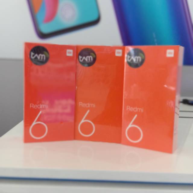 xiaomi redmi 6 ram 4/64 garansi resmi TAM