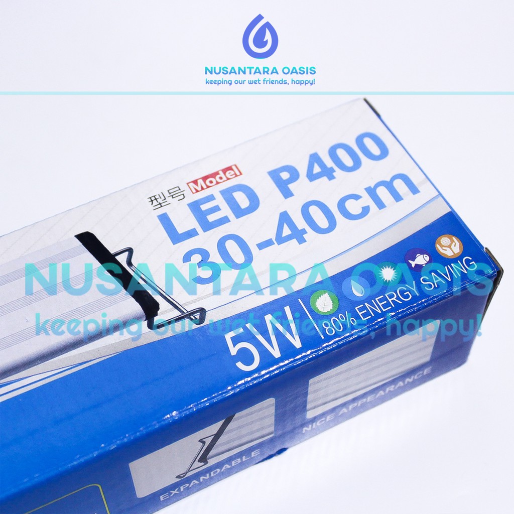 LAMPU LED YAMANO P400 30-40CM AQUARIUM/LAMPU LED YAMANO P 400