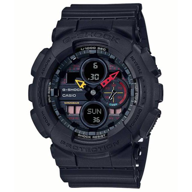 CASIO G-SHOCK TYPE GA-140BMC-1ADR ORIGINAL / Casio Gshock Model Warna Khusus Neo Tokyo Series