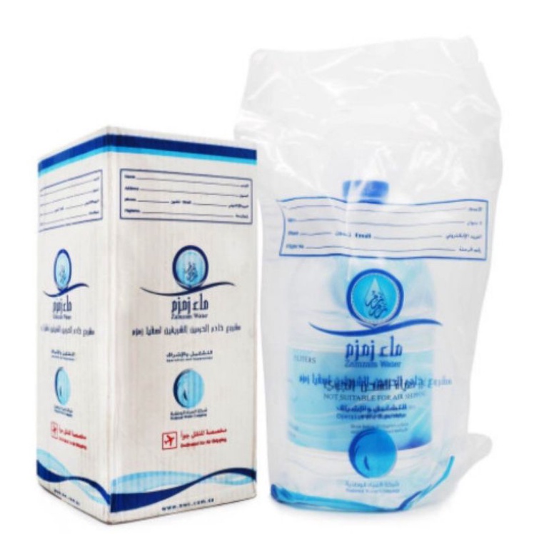 

Air Zamzam Asli 1 liter Air Zam zam Original Barcode