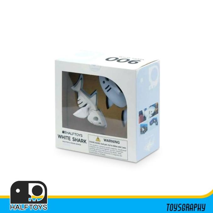 HALFTOYS WHITE SHARK Ocean Series 3D Puzzle with DIORAMA Half Toys