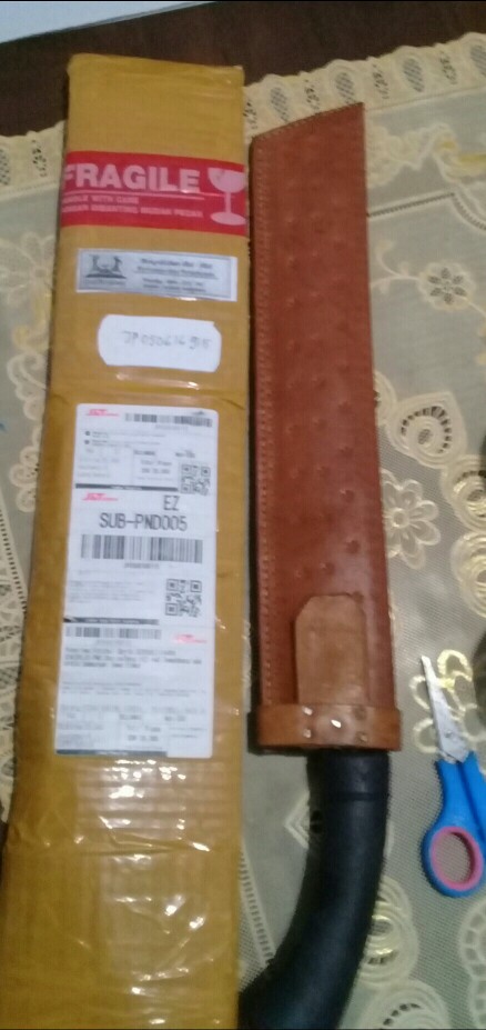 Pisau Daging Kurban / Penyembeli Baja Asli