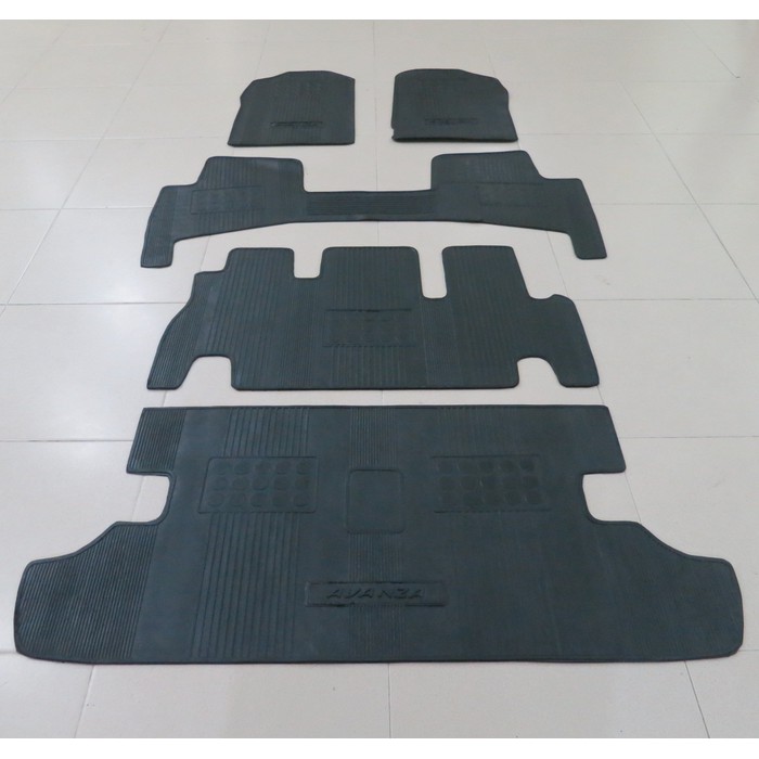 karpet karet lantai full set mobil avanza lama   vvti 2004   2011