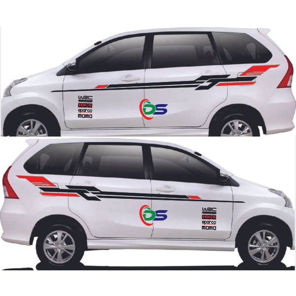 PROMO STIKER sticker MOBIL XENIA CUTTING STIKER XENIA STRIPING XENIA minimalis
