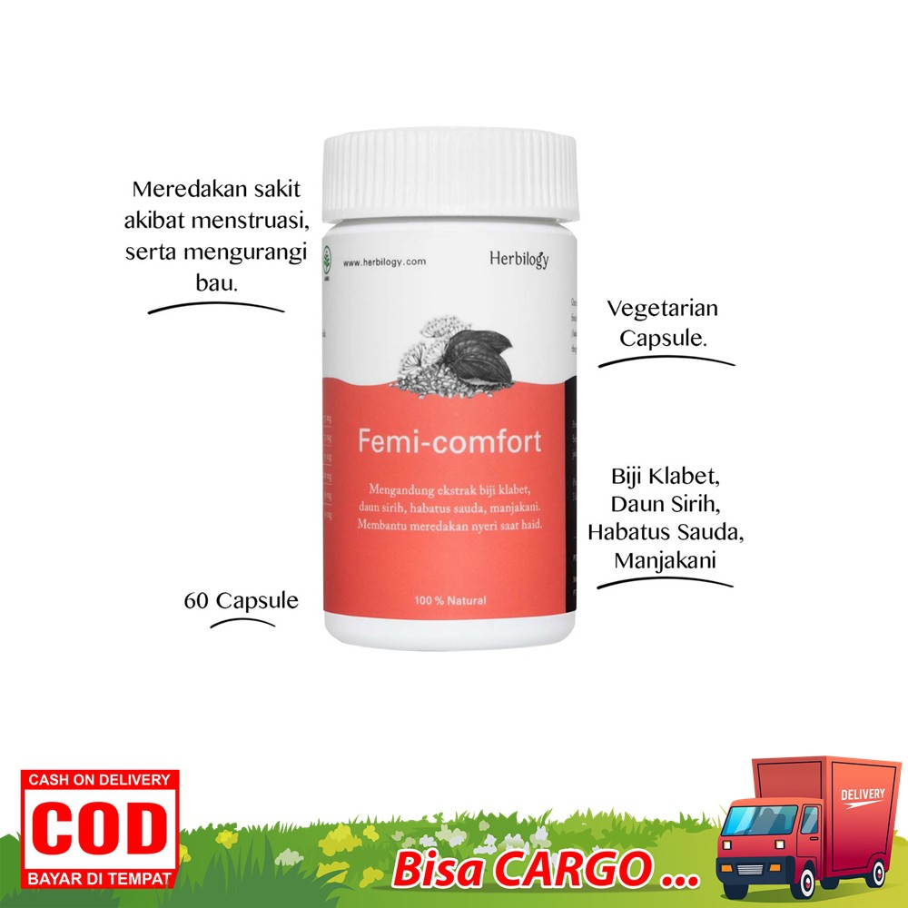 Herbilogy Femi Comfort Capsule (isi 60)