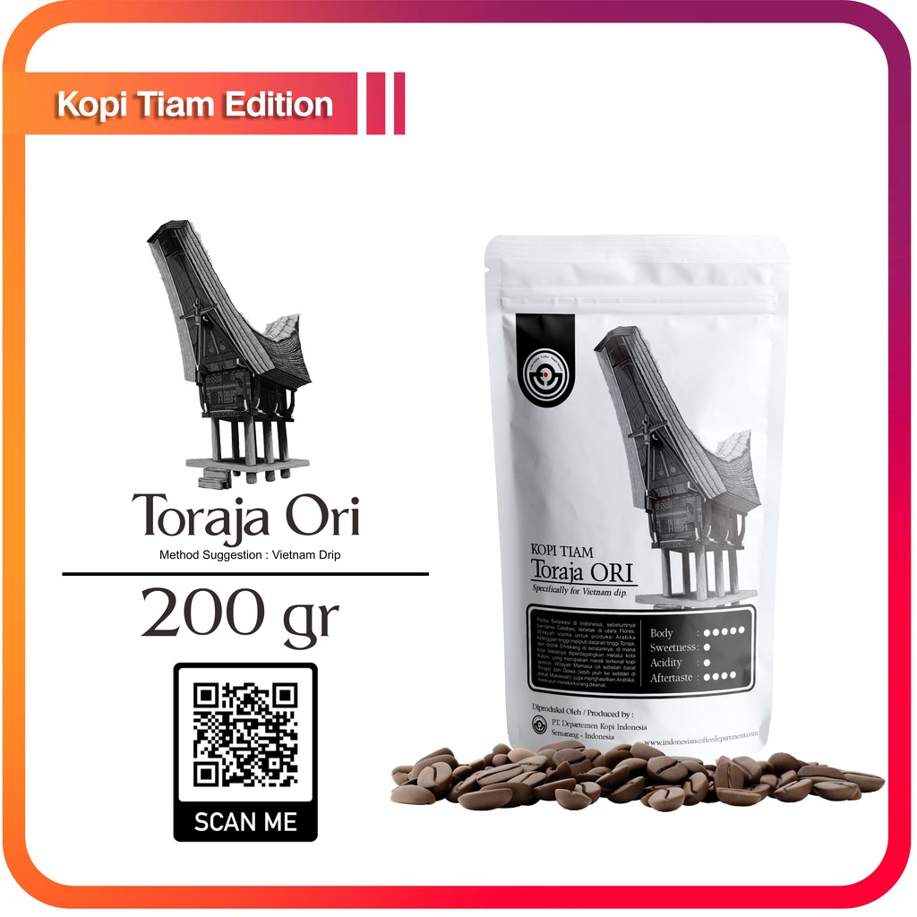 

KOPI TIAM- KOPI VIETNAM DRIP-200g