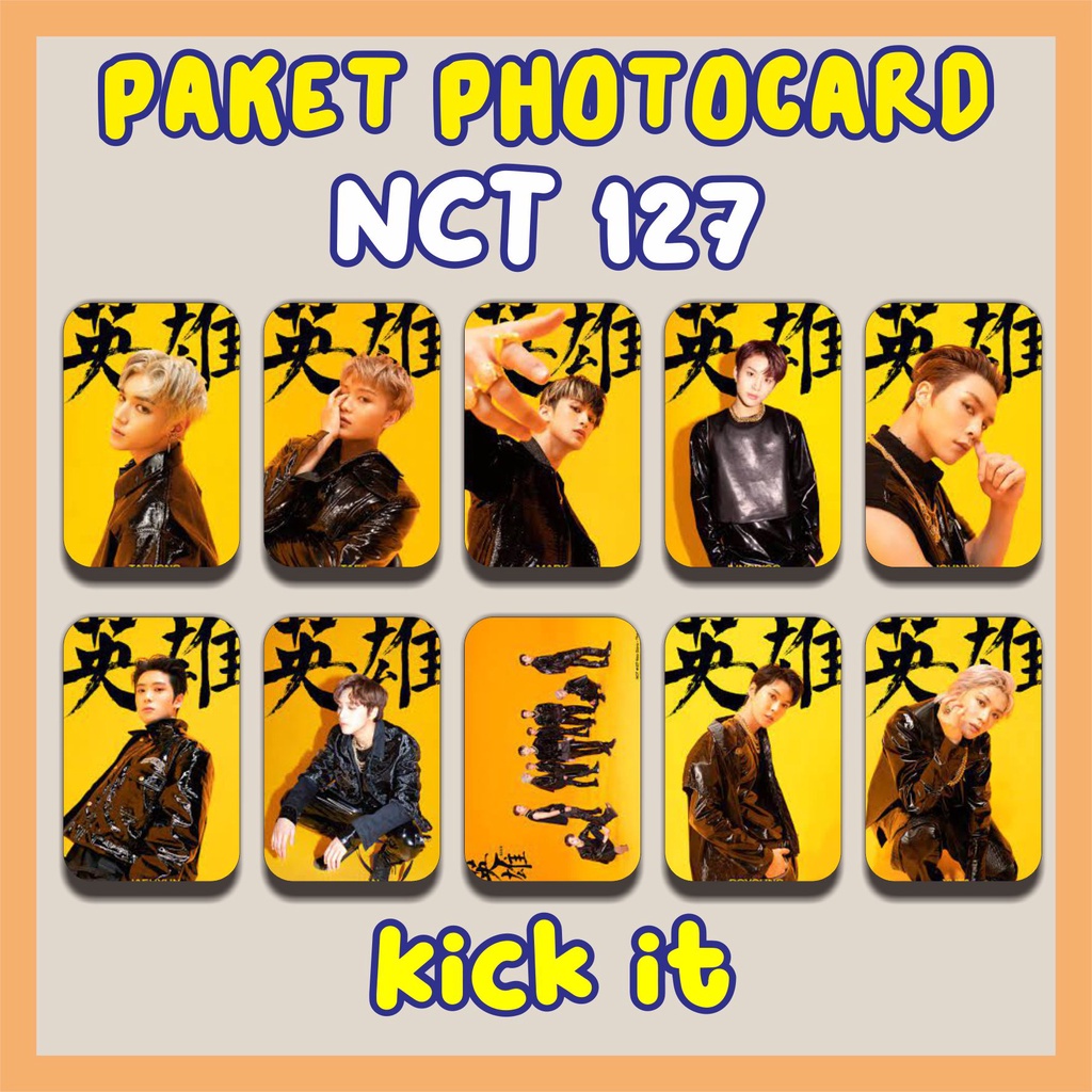 [10 pcs] READY STOCK -PHOTOCARD NCT127 KICK IT - PC NCT 127 NEO ZONE - NCT JAEHYUN KICK IT - PC JAEH