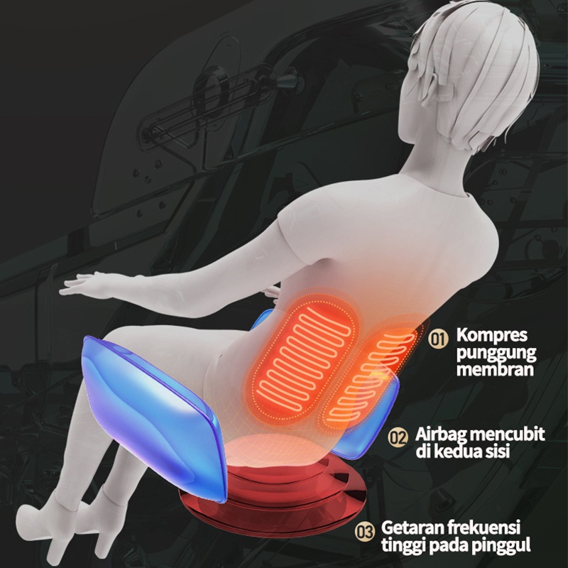 Kursi pijat rumah seluruh tubuh bahu serviks kecil dan ruang pinggang kabin mewah Kursi pijat rumah otoma SURPABAYAtis,Sofa multifungsi listrik untuk orang tua.