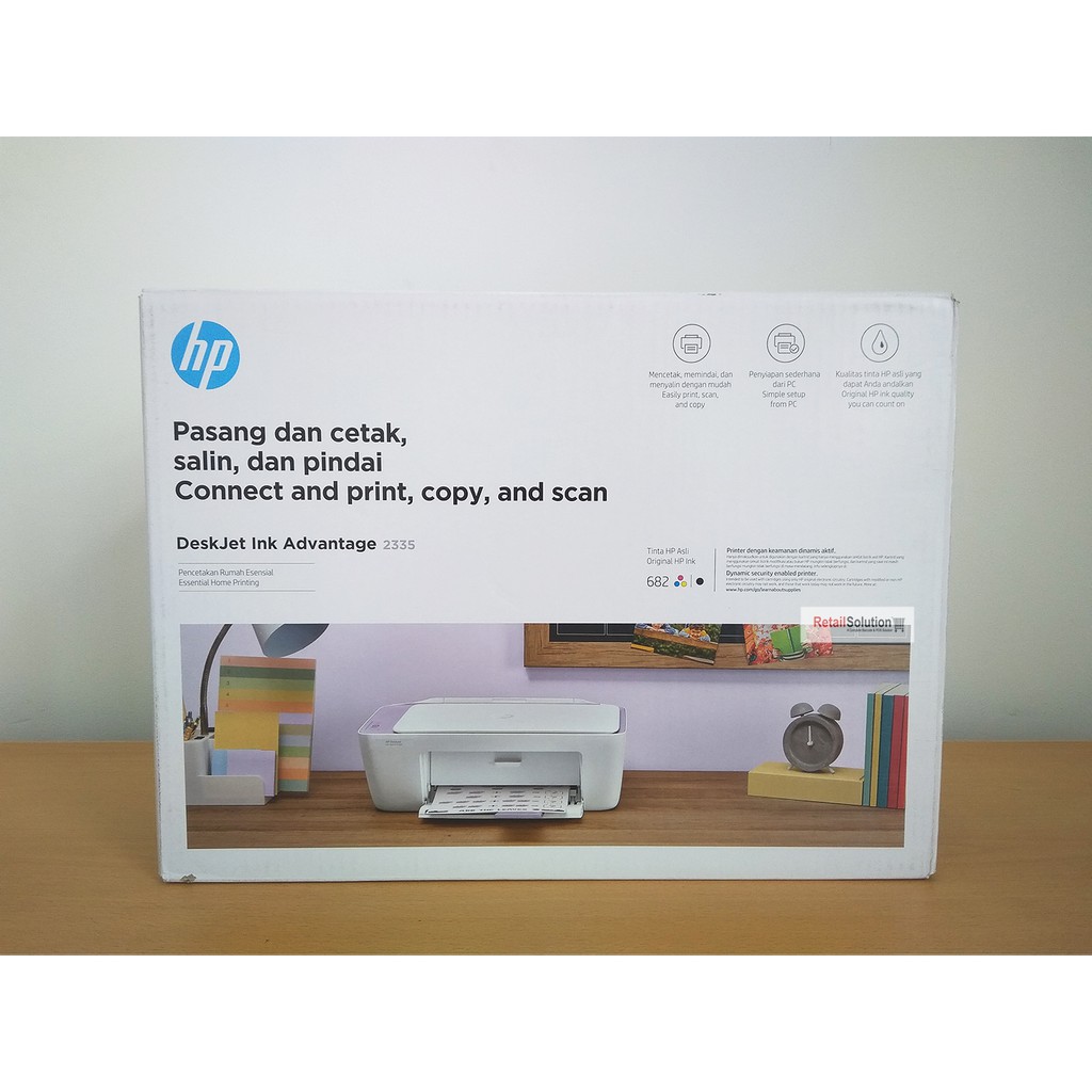 Printer HP Deskjet 2335 DJ2335 - Print Scan Copy USB Garansi Resmi HP