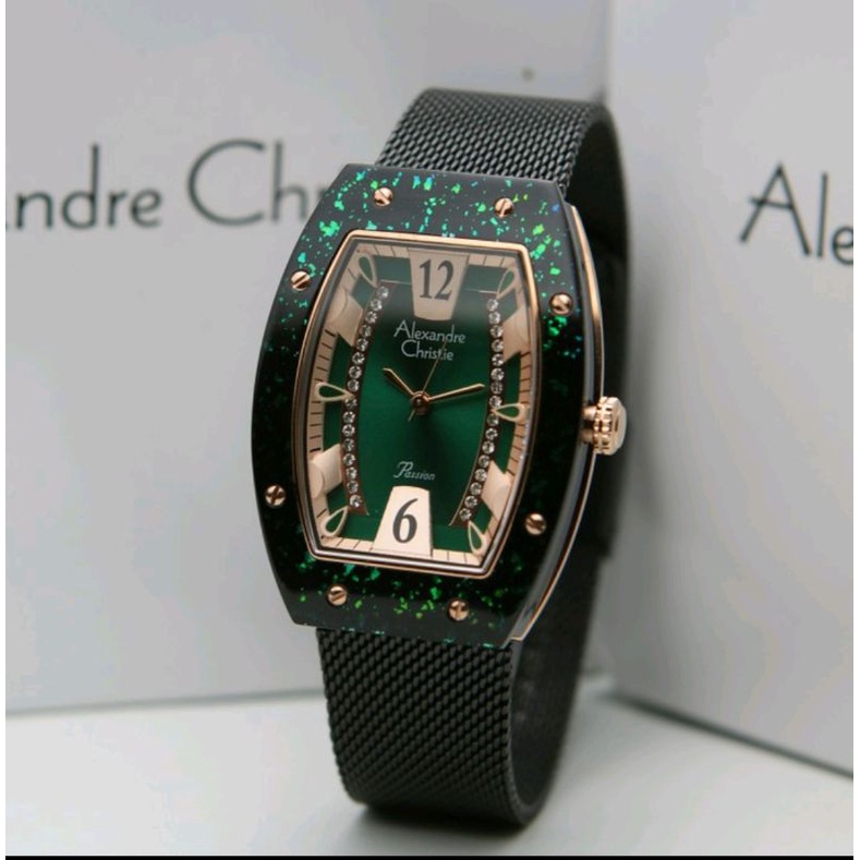 JAM TANGAN WANITA ALEXANDRE CHRISTIE AC 2856 / AC2856 RANTAI PASIR