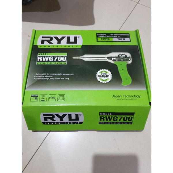 MESIN LAS PVC RYU RWG700 PLASTIC PEMANAS PVC RYU RWG 700 WATT