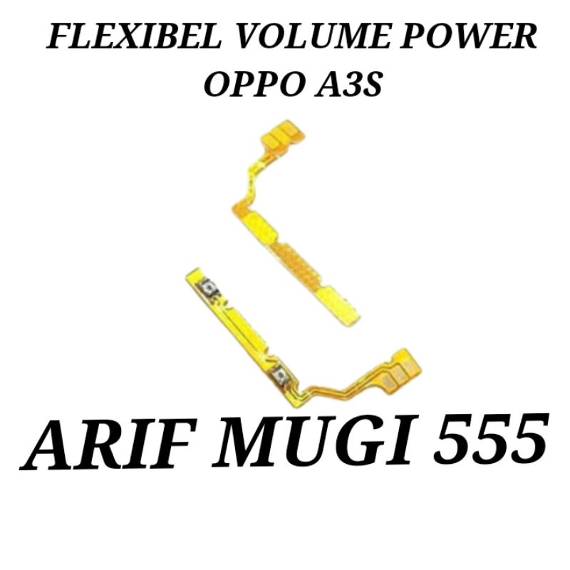 Flexible Flexible Power Volume Oppo A3s Original