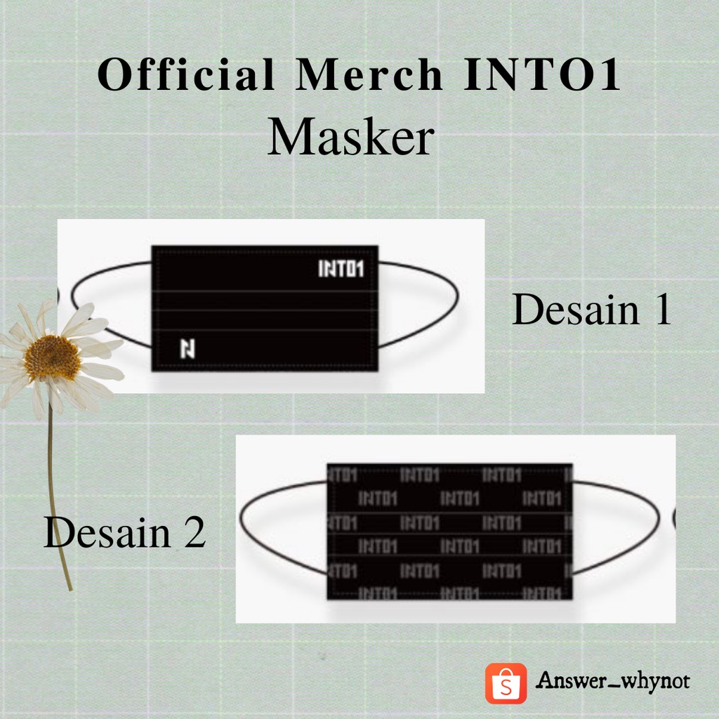 Merchandise Official INTO1 | Masker INTO1| READY INA