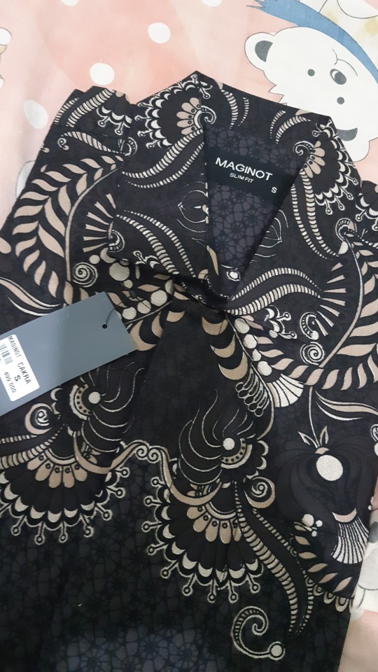 Maginot Kemeja Batik 3.0 Cakra-ss Lengan Pendek Pria