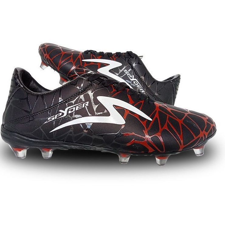 SEPATU BOLA SPECS SPYDER FG HITAM SEPAK BOLA SPORT-1