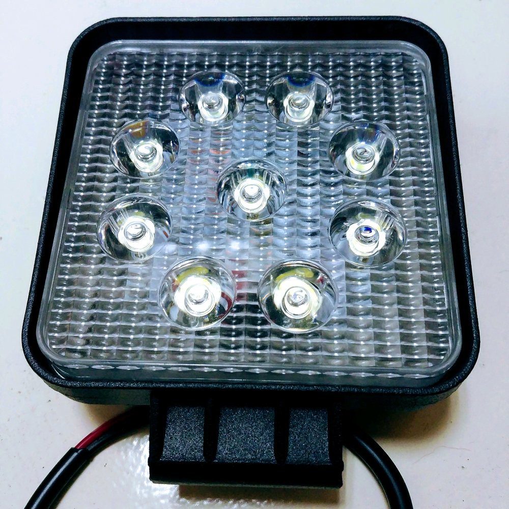 working light lampu sorot lampu tembak 9 titik led