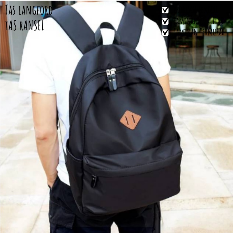 Tas ransel backpack/tas sandang bagus/ tas gemblok tas sekolah