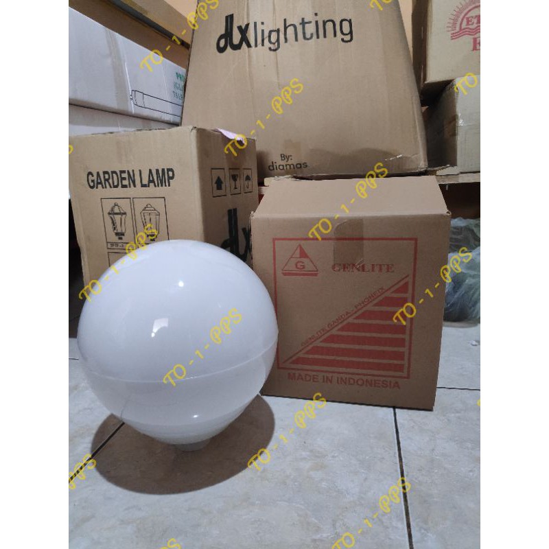 GENLITE 10 INC ( LAMPU BULAT / LAMPU TAMAN / LAMPU MIKA / LAMPU PLASTIK )