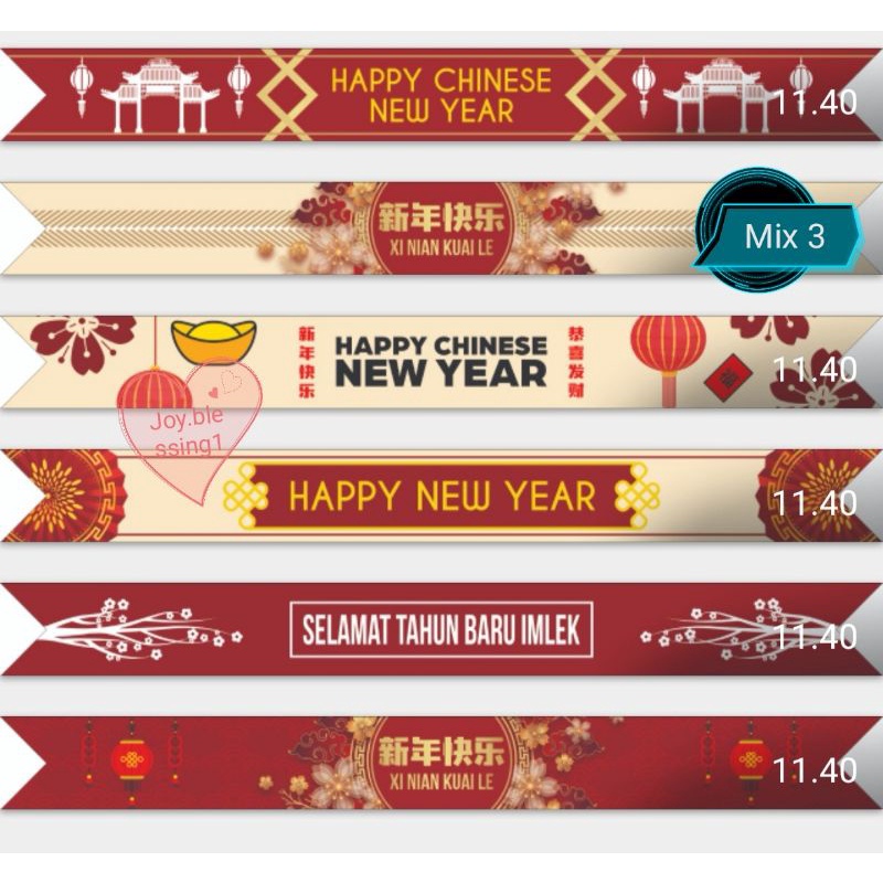 

GROSIR PITA LABEL PAPERBELT 47 X 5 CM (6 SET =36 PCS) MURAH