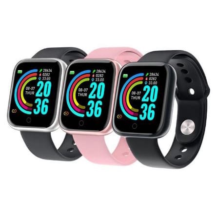 Jam Smartwatch Wanita Y68 Sport Bluetooh