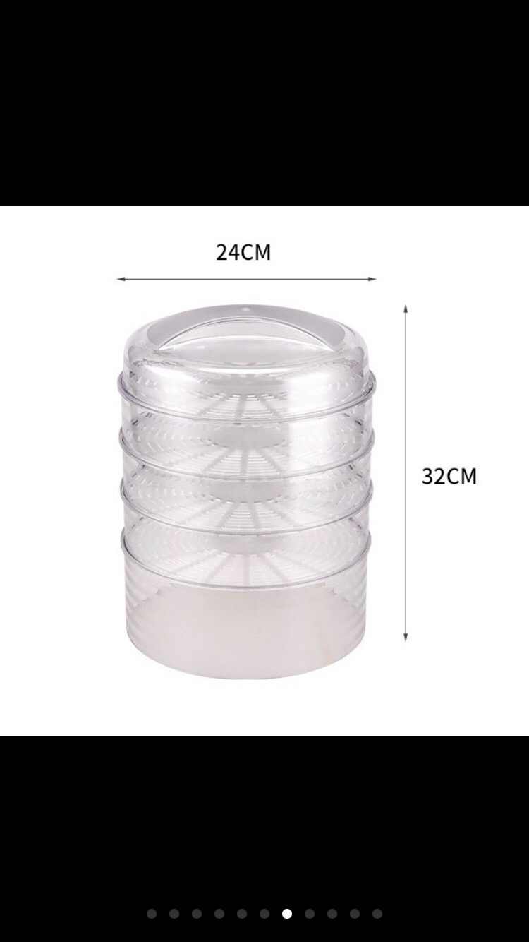 Heat Preservation Storage Box | Kontainer Tempat Penyimpanan Dan Penghangat Makanan - 4 Tingkat