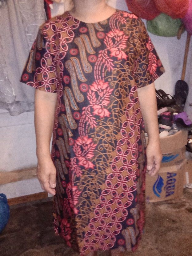 New Arrival | Dress Batik Wanita Lengan Pendek