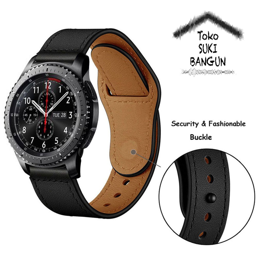 TALI JAM 22mm REGULER Leather LOOP Button Watch Strap