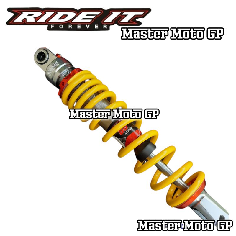 Shock breaker matic shock ride it 86 series 310mm 330mm shock breaker belakang matic Shock belakang mio Vario beat xeon fino scoopy Vario125 Vario150 Xride