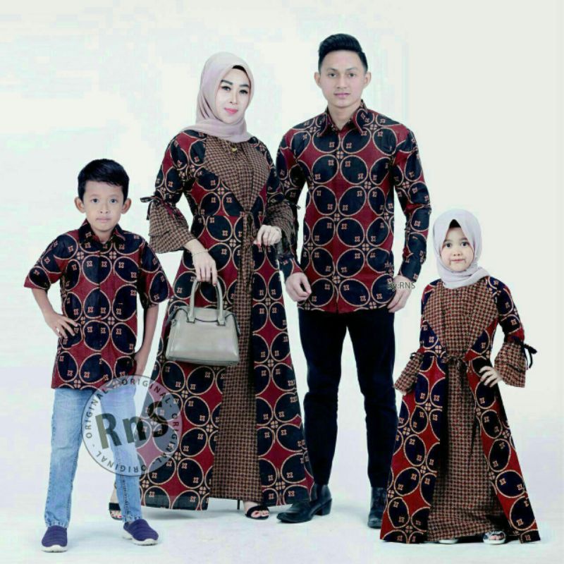 [12.12] READY STANDAR DAN JUMBO BATIK COUPLE KELUARGA NEW BATIK COUPLE MODERN || GAMIS BATIK BUSUI FRIENDLY