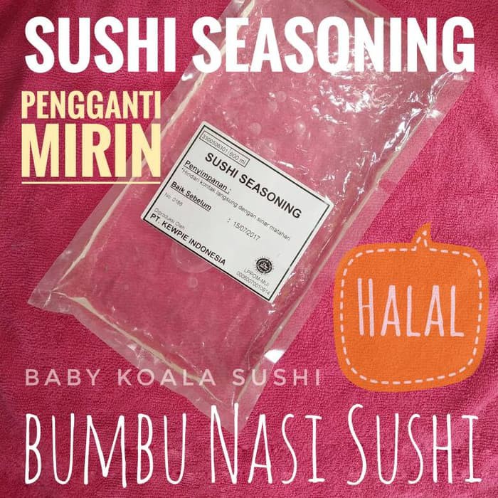 

PROMO CUKA SUSHI HALAL | VINEGAR SEASONING BUMBU MIRIN NASI SUSHI !!!