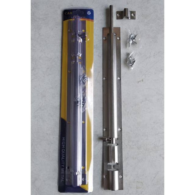 Slot Grendel Pintu Stainless CAB 12 inch