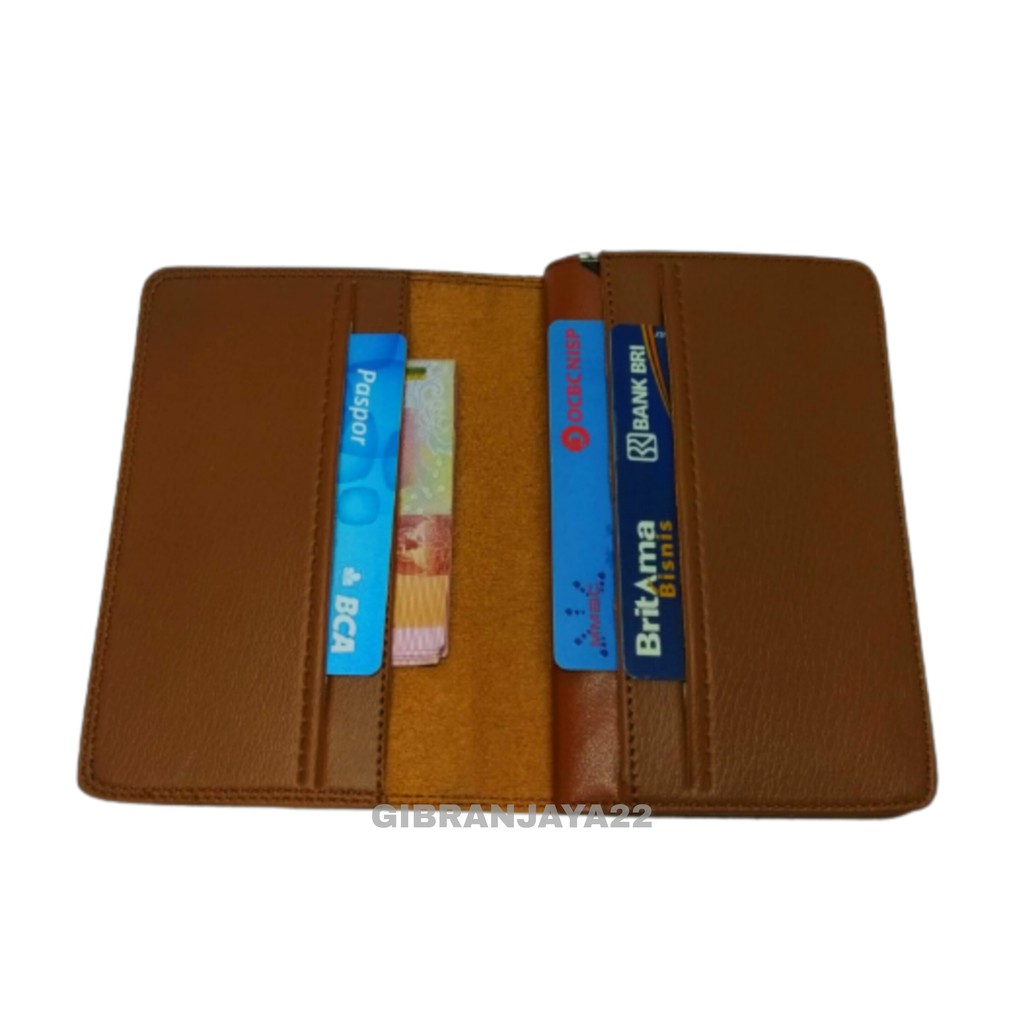 Dompet Pria dan Wanita Kulit Sintetis 8 Slot Card M