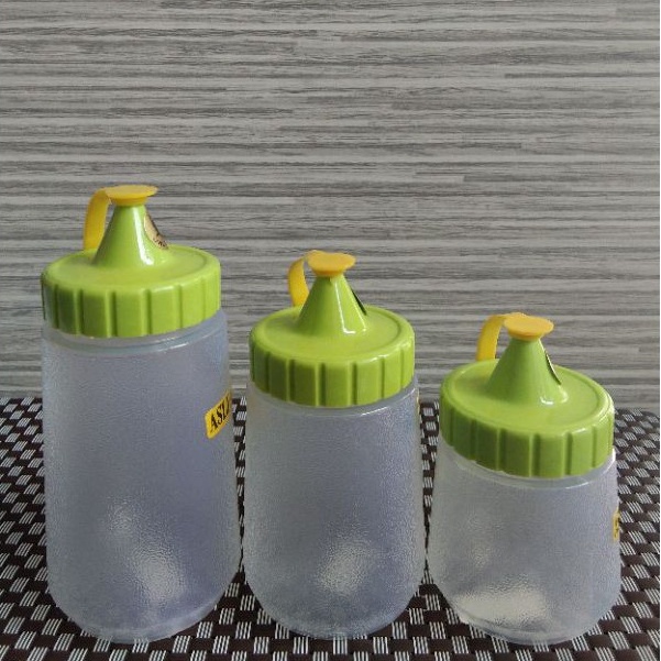 Botol kecap bahan Plastik 1000ml/500ml/400ml/300ml/200ml Owl Plastik