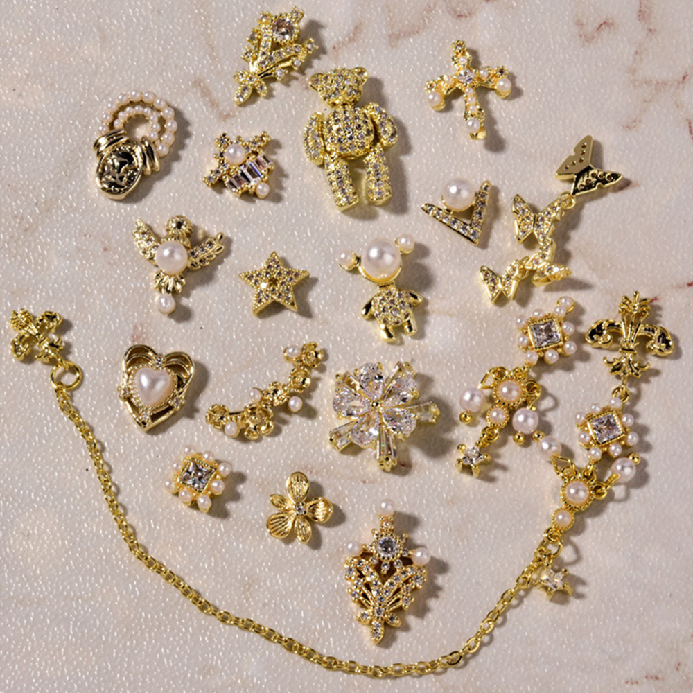 Mxbeauty Hiasan Kuku 3d Diy Bentuk Kupu-Kupu Dengan Kristal Imitasi Untuk Nail Art