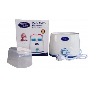 BABYSAFE Twin Bottle Warmer &amp; Sterilizer