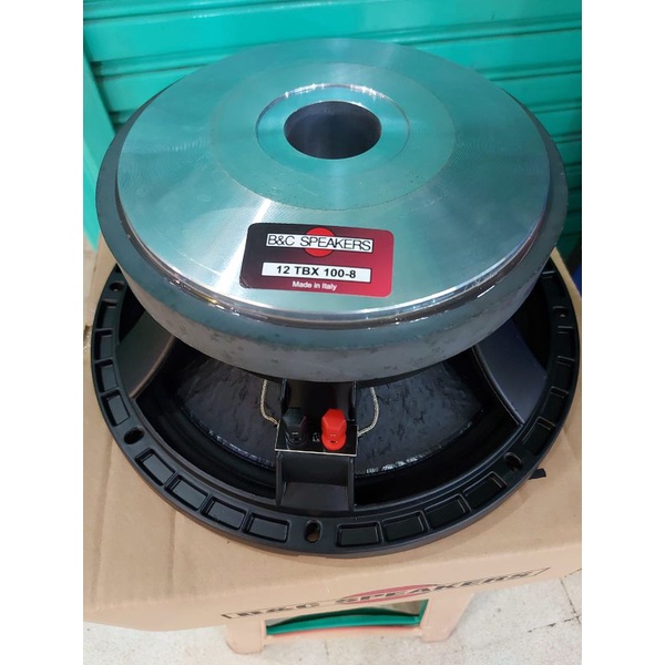 speaker 12 inch B&C 12 tbx 100 coil 4 inch mid low