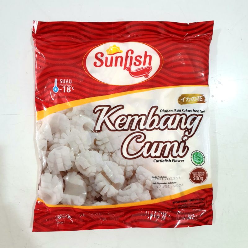 Sunfish Kembang Cumi Squid Flower 500g