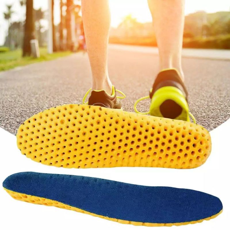 Insole Alas Sepatu Empuk Nyaman Anti Gerah Sol Dalam Sepatu Olahraga Running Cushion Insole