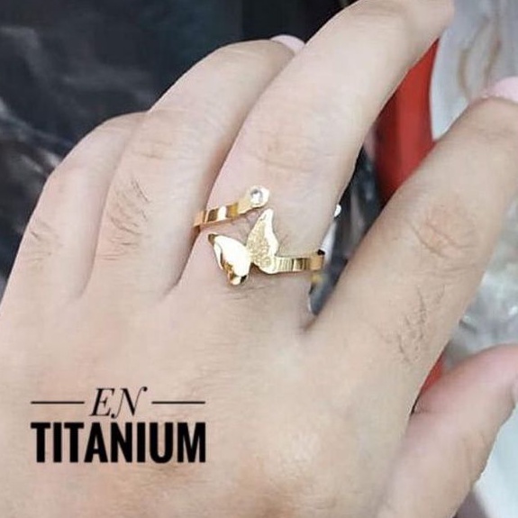 cincin titanium kupu Y98