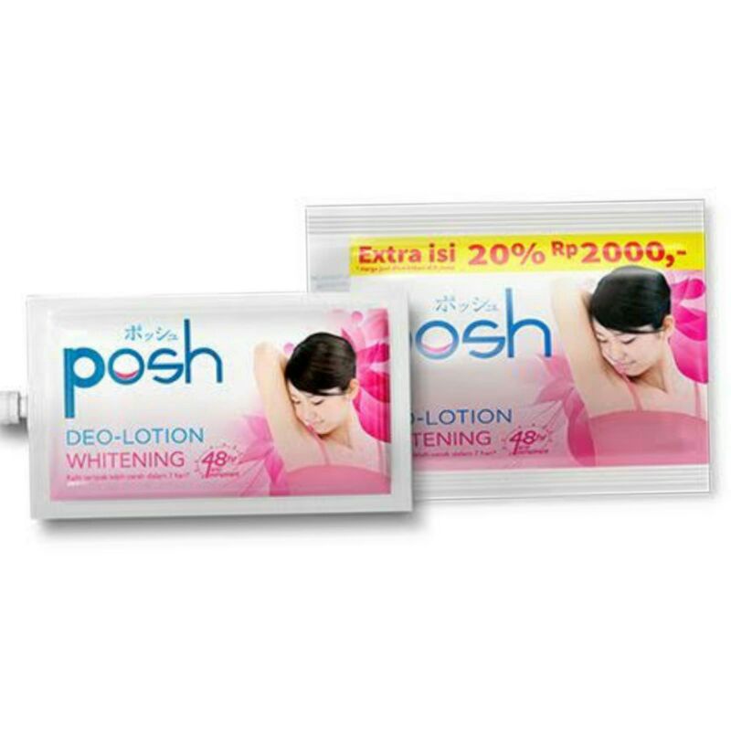 POSH DEO-LOTION WHITENING 1 RENCENG ISI 12 SACHET