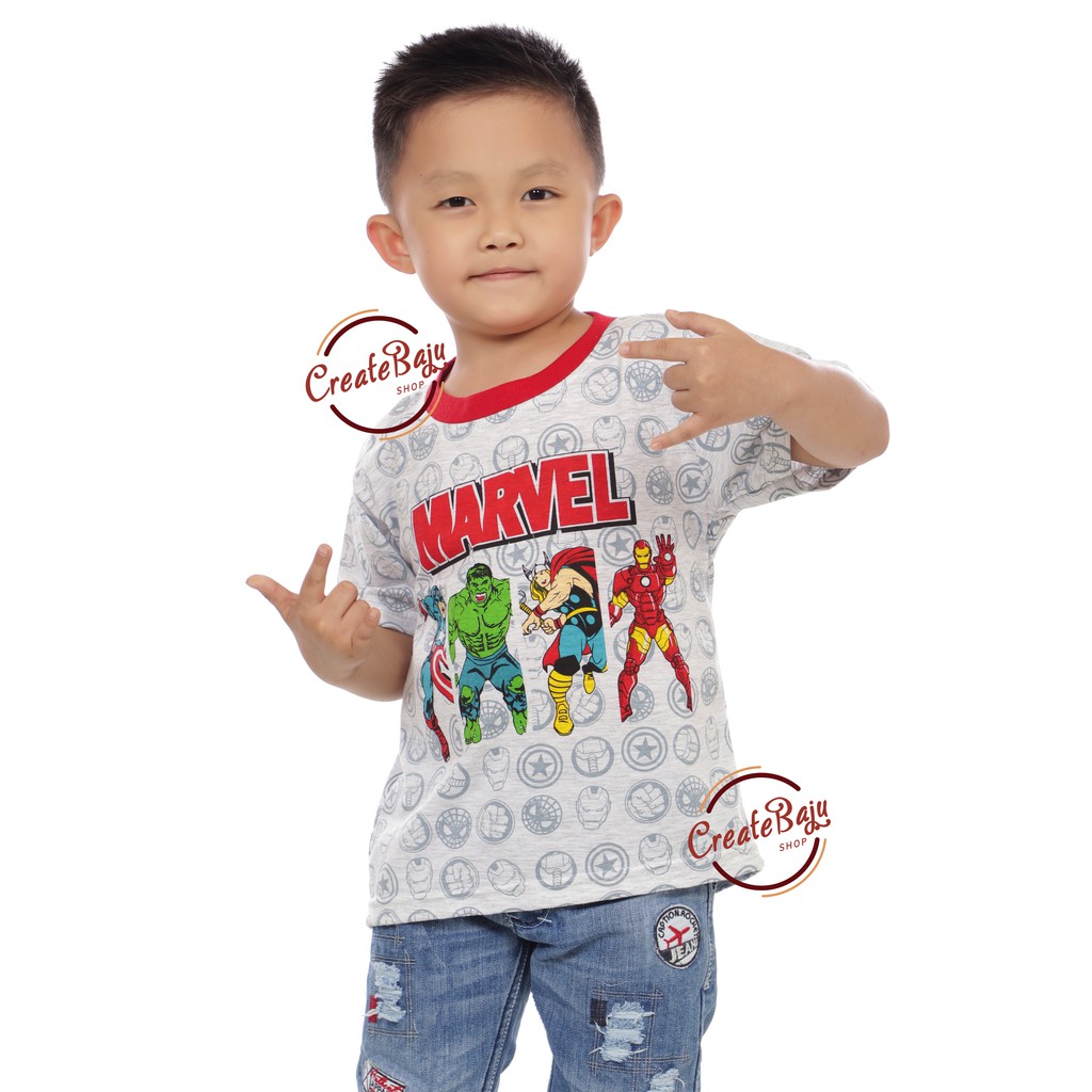 KAOS ANAK  LAKI  MARVEL 1 7 TAHUN  BAJU  ATASAN ANAK  LAKI  